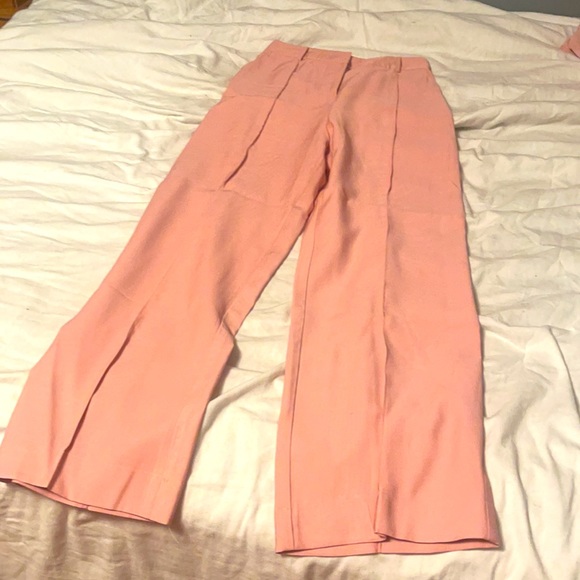 High waisted pink pants - Picture 5 of 5